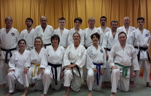 Entrainement et Beaujolais nouveau au tai jitsu !