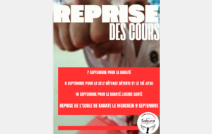 Reprise des cours