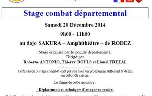 STAGE DEPARTEMENTAL COMBAT