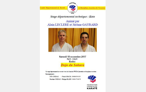 STAGE DEPARTEMENTAL KATA