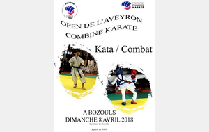 OPEN de l’AVEYRON Combiné karaté Kata / Kumite