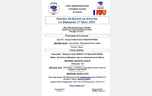 JOURNEE DU KARATE EN AVEYRON