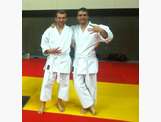 Nico et Seb à la Coupe de France de tai jitsu le 21/04/2013