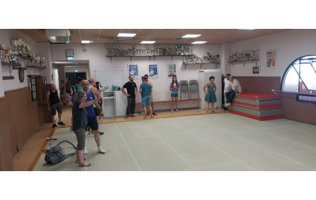 Ménage de printemps au dojo du Sakura